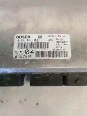 Second-hand car spare part ecu engine control for fiat ulysse (179) 2.2 jtd dynamic oem iam references 9652590280 9652590280 ecu-2