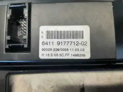 Second-hand car spare part climate control for bmw serie 5 touring (e61) 525xd oem iam references 64119177712  