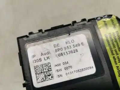 Peça sobressalente para automóvel em segunda mão módulo eletrônico por audi a3 (8p) 2.0 tdi ambiente referências oem iam 8p0953549e  me-4