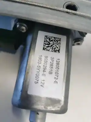 Pezzo di ricambio per auto di seconda mano alzacristalli posteriore sinistro per renault zoe zoe 88cv riferimenti oem iam 128001072e  