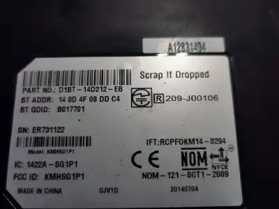 Second-hand car spare part electronic module for ford focus lim. (cb8) trend oem iam references d1bt14d212eb  me-9