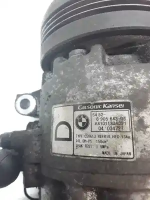 Second-hand car spare part air conditioning compressor for bmw 3 (e46) 320 d oem iam references 690564306  