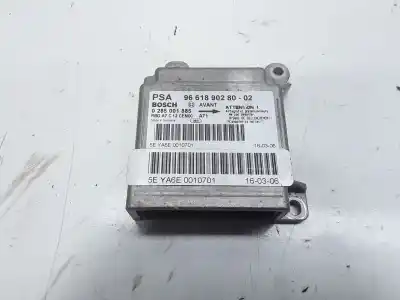 Автозапчастина б/у блок управління подушками безпеки для PEUGEOT 207/207+ (WA_, WC_) 1.6 HDi Посилання на OEM IAM 966189028002  