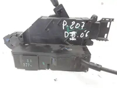 Pièce détachée automobile d'occasion SERRURE DE PORTE AVANT GAUCHE pour PEUGEOT 207/207+ (WA_, WC_)  Références OEM IAM 24090816  