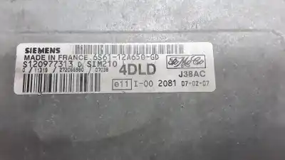 Peça sobressalente para automóvel em segunda mão centralina de motor uce por ford fiesta (cb1) 1.4 16v cat referências oem iam 6s6112a650gd s120977313 ecu-16