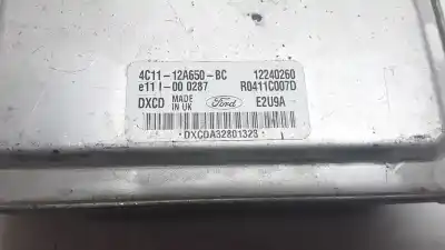 Second-hand car spare part ecu engine control for ford transit mod. 2000 combi ft 260 2.0 corto oem iam references 4c1112a650bc 12240260 ecu-17