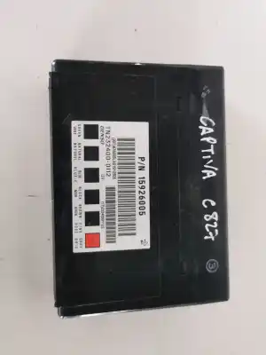 İkinci el araba yedek parçası Elektronik Modül için CHEVROLET CAPTIVA 2.0 Diesel CAT OEM IAM referansları 15926005  ME-8