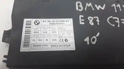Second-hand car spare part electronic module for bmw serie 1 berlina (e81/e87) 118d oem iam references 6135914722601 5wk49513ybr me-13
