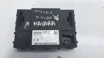 Second-hand car spare part Comfort Module for NISSAN NAVARA PICK-UP (D40M) 2.5 dCi Diesel CAT OEM IAM references 284B2EB300  ME-15