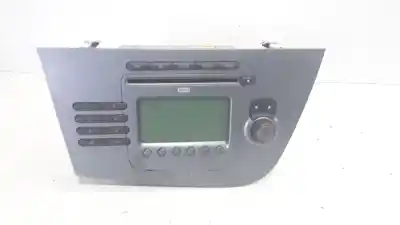 Second-hand car spare part Audio System / Radio Cd for SEAT LEON (1P1) 1.9 TDI OEM IAM references 1P1035186B  