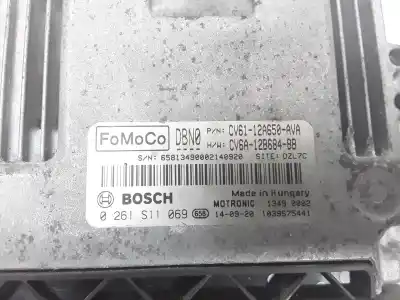 Peça sobressalente para automóvel em segunda mão centralina de motor uce por ford focus iii 1.0 ecoboost referências oem iam cv6112a650ava 0261s11069 ecu-11
