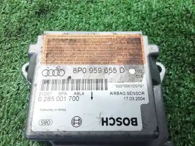 Автозапчастина б/у блок управління подушками безпеки для audi a3 (8p) 2.0 tdi ambiente посилання на oem iam 8p0959655d ca-1 0285001700