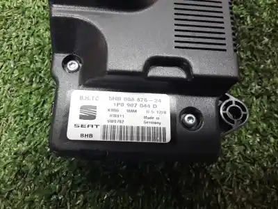 Peça sobressalente para automóvel em segunda mão comando de sofagem (chauffage / ar condicionado) por seat leon (1p1) 1.9 tdi referências oem iam 1p0907044d  