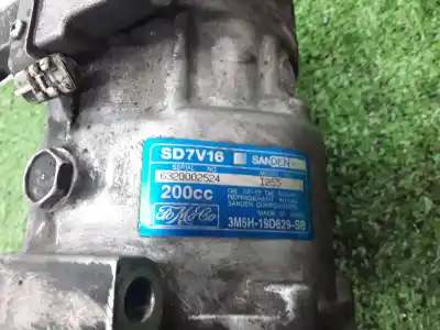 Автозапчасти б/у компрессор кондиционера воздуха за ford focus c-max (dm2) 1.6 tdci ссылки oem iam 3m5h19d629sb  sd7v16 1255