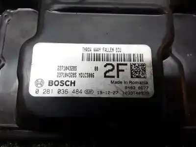 Second-hand car spare part ecu engine control for dacia dokker monospace (ke_) 1.5 blue dci 95 (kejl) oem iam references 0281036484 uce-14 237104328s