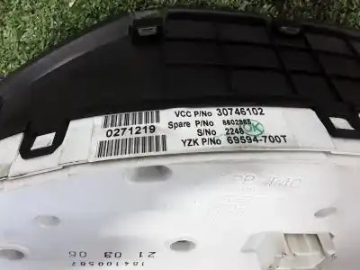 Peça sobressalente para automóvel em segunda mão quadrante por volvo s60 i (384) d5 referências oem iam 30746102  69594700t