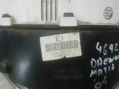 Second-hand car spare part dashboard for daewoo matiz a-f8cv-g oem iam references 9658797  