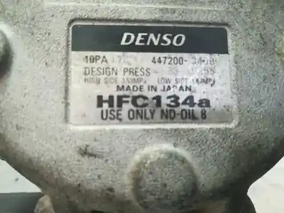 Second-hand car spare part air conditioning compressor for land rover discovery (salljg/lj) d-18l oem iam references 4472003408  