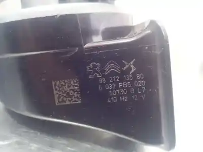 Pièce détachée automobile d'occasion klaxon / signal sonore pour peugeot 208 (p2) hn05/psa références oem iam 9827213580  