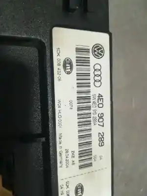 Автозапчастина б/у модуль комфорт для audi a8 (4e) ase посилання на oem iam 4e0907289  