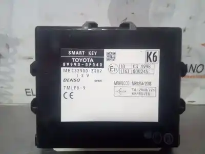 Автозапчасти б/у комфортный модуль за toyota verso (aur2/zgr2) n47c16a ссылки oem iam 899900f040