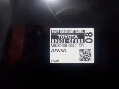 Second-hand car spare part comfort module for toyota verso (aur2/zgr2) n47c16a oem iam references 896810f080  
