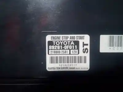 Peça sobressalente para automóvel em segunda mão módulo de confort / bsi /bcm por toyota verso (aur2/zgr2) n47c16a referências oem iam 892610f011  