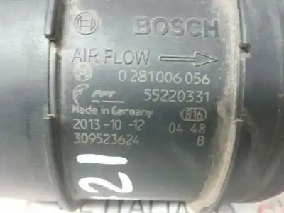 Second-hand car spare part flowmeter for iveco daily camión f1ce3481j·b oem iam references 0281006056  