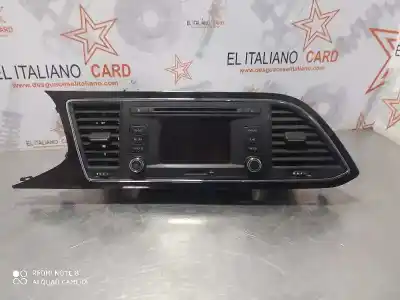 Second-hand car spare part audio system / radio cd for seat leon (5f1) clh oem iam references 5f0035869a