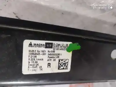 Автозапчастина б/у регулятор переднього правого скла для opel meriva b a13dte посилання на oem iam   