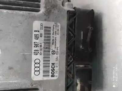 Second-hand car spare part ecu engine control for audi a8 (4e) ase oem iam references 4e0907409b  