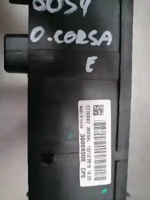 Second-hand car spare part fuse box unit for opel corsa e (x15) 1.4 turbo (08, 68) oem iam references 39068008  