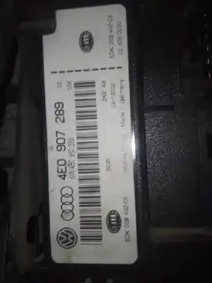 Second-hand car spare part fuse box unit for audi a8 (4e) bfm oem iam references 4e0907289