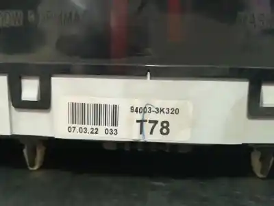 Peça sobressalente para automóvel em segunda mão quadrante por hyundai sonata (nf) d4ea-v referências oem iam 940033k320  