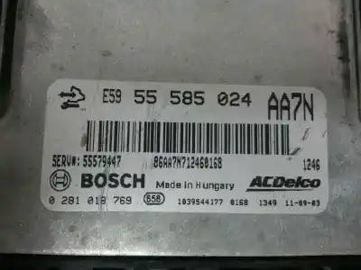 Автозапчастина б/у ебу контролер двигуна для opel astra j berlina 5p a20dth посилання на oem iam 0281018769  