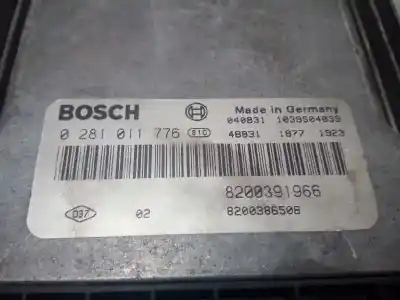 Peça sobressalente para automóvel em segunda mão centralina de motor uce por renault megane ii berlina 5p f9q800 referências oem iam 0281011776  