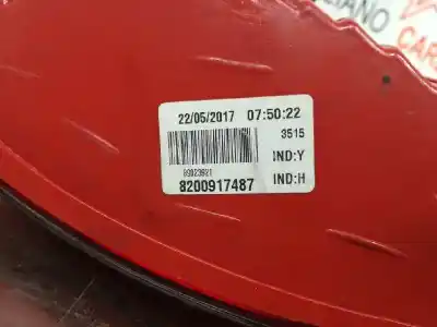 Автозапчасти б/у внутренний левый задний фонарь за renault clio ii fase ii (b/cb0) k9k714 ссылки oem iam   