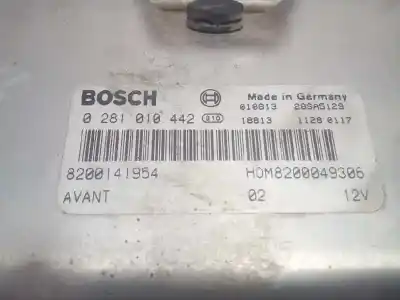 Автозапчасти б/у блок управления двигателем за renault scenic i (ja...) f9q731 ссылки oem iam 0281010442  