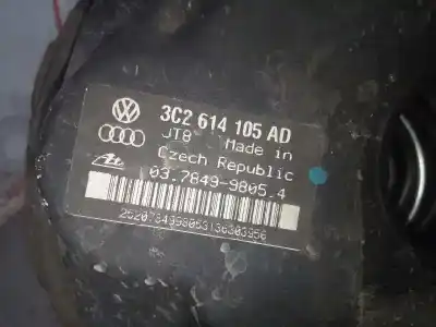 Автозапчастина б/у гальмівний серво для volkswagen passat b6 variant (3c5) 2.0 tdi 16v посилання на oem iam 3c2614105ad  