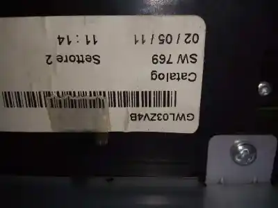 Pezzo di ricambio per auto di seconda mano impianto audio / radio cd per lancia delta (181) 944a3000 riferimenti oem iam 735543590  