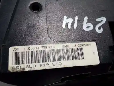 Second-hand car spare part dashboard for audi a3 (8l1) 1.9 tdi oem iam references 8l0919860  