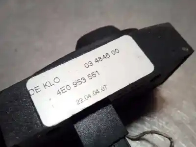 Автозапчастина б/у управління рульмом для audi a8 (4e) ase посилання на oem iam 4e953551  