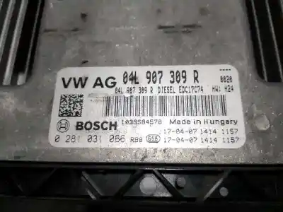 Автозапчастина б/у ебу контролер двигуна для skoda octavia iii combi (5e5, 5e6) 2.0 tdi посилання на oem iam 0281031066  