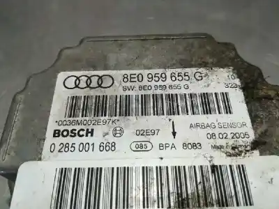 Second-hand car spare part airbag control unit for audi a4 b7 avant (8ed) 2.0 tdi 16v oem iam references 0285001668  