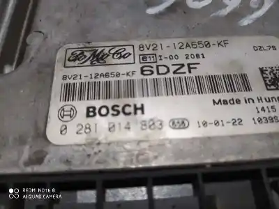 Автозапчастина б/у ебу контролер двигуна для ford fiesta vi (cb1, ccn) 1.6 tdci посилання на oem iam 0281014803  