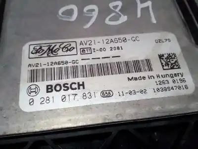 Автозапчасти б/у блок управления двигателем за ford fiesta vi (cb1, ccn) 1.4 tdci ссылки oem iam 0281017831  