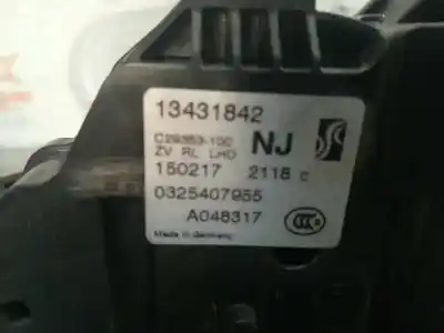 Автозапчастина б/у замок дверей заднього лівого для opel corsa e (x15) 1.4 turbo (08, 68) посилання на oem iam 13431842  