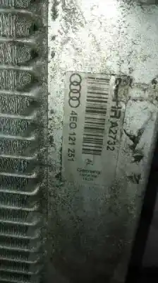 Автозапчастина б/у водяний радіатор для audi a8 (4e) ase посилання на oem iam   
