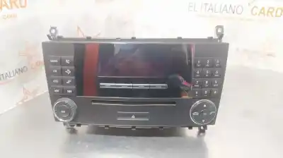 Gebrauchtes Autoersatzteil AUDIOSYSTEM / RADIO-CD zum MERCEDES-BENZ CLASE C (BM 203) BERLINA  OEM-IAM-Referenzen A2038704589  