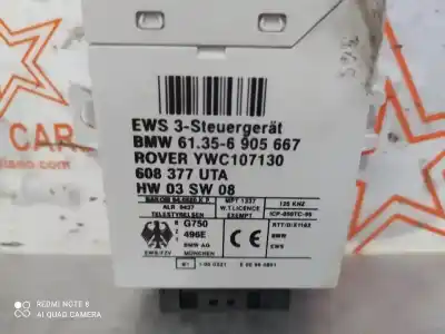 Recambio de automóvil de segunda mano de centralita inmovilizador para bmw serie 3 berlina (e46) d-20 4d 1 referencias oem iam 61356905667  